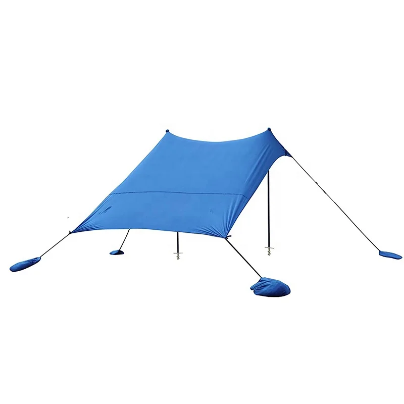 
OEM beach tent sun shelter outdoor rain shelter portable canopy sunshade tents sun shelter instant beach tent with sand anchor 