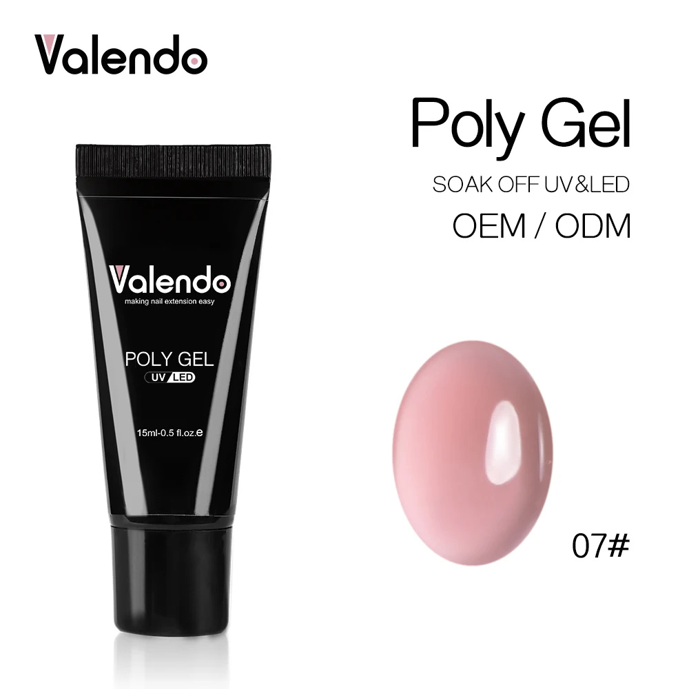 Private Label Poly Gel Acrylic Nail Kit Set Supplies For Professionals Clear Acryl Polish Poly Gel