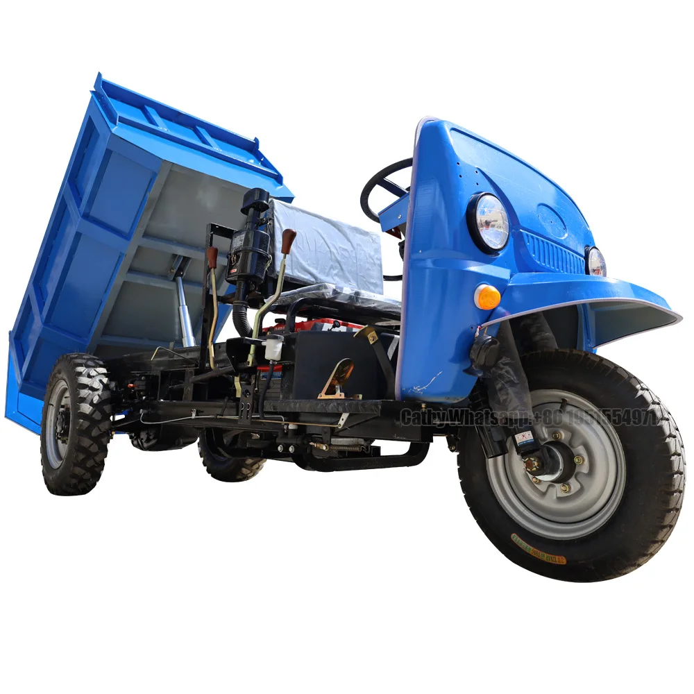 Popular Tricycles Diesel Engine Three Wheel Motorcycle Tricycle Cargo Diesel Tricycle