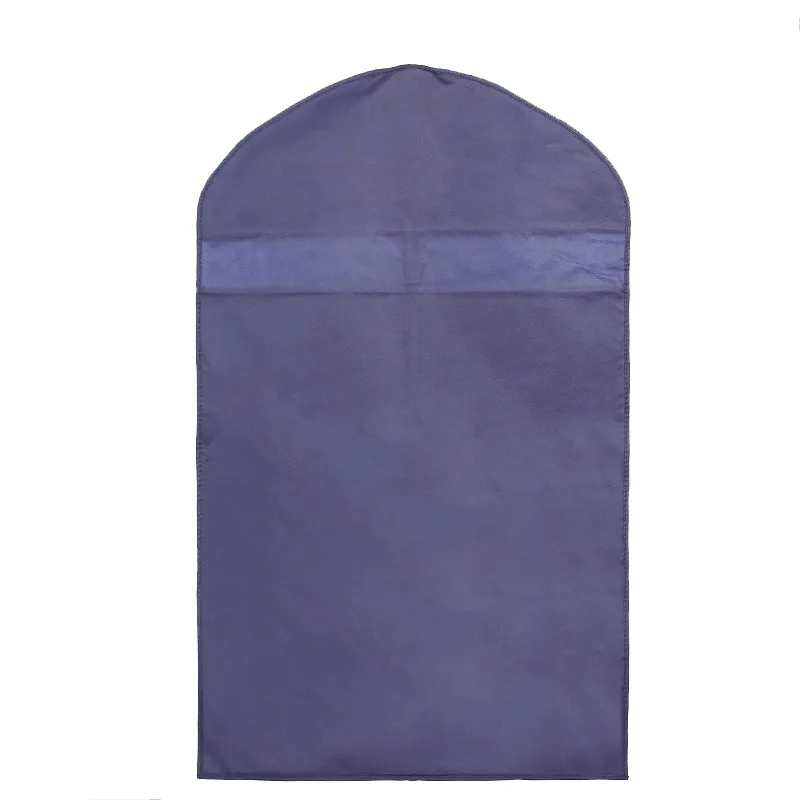 Wholesale Custom Logo Lightweight Foldable Suit Bag Eco-friendly Non-woven Garment Cover Bag with Handles and Zipper