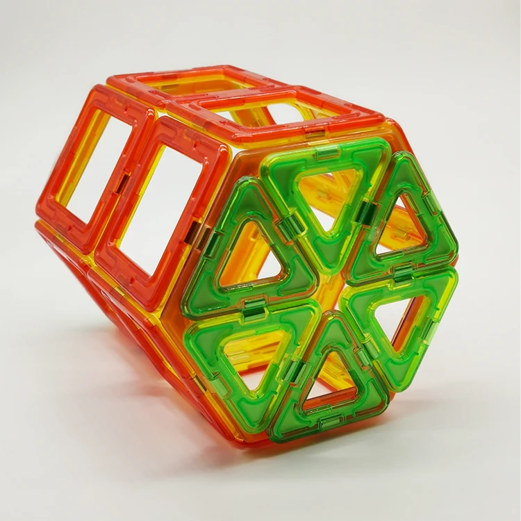 Magnetic Magnet 3-6-8 Years Old Boys and Girls Piecewise  plastic magnet blocks toys