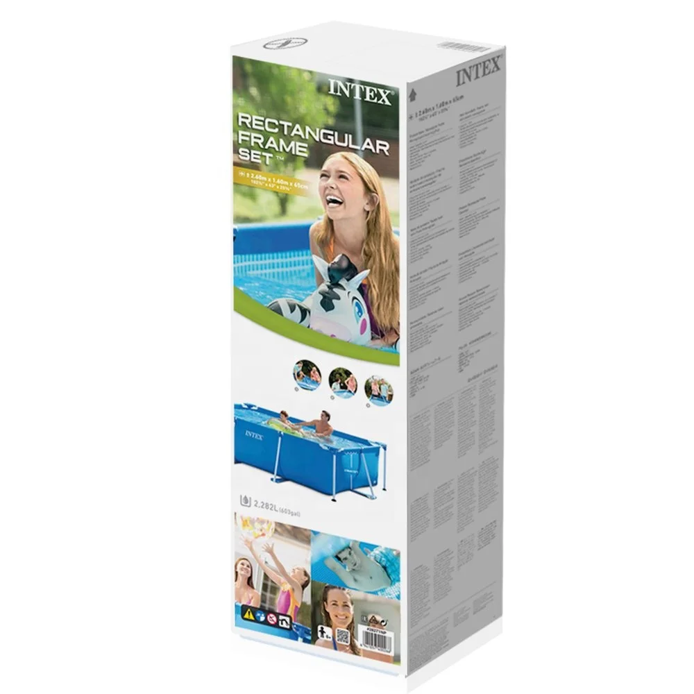  Intex 28271 260 см прямоугольный бассейн с ультра стальной