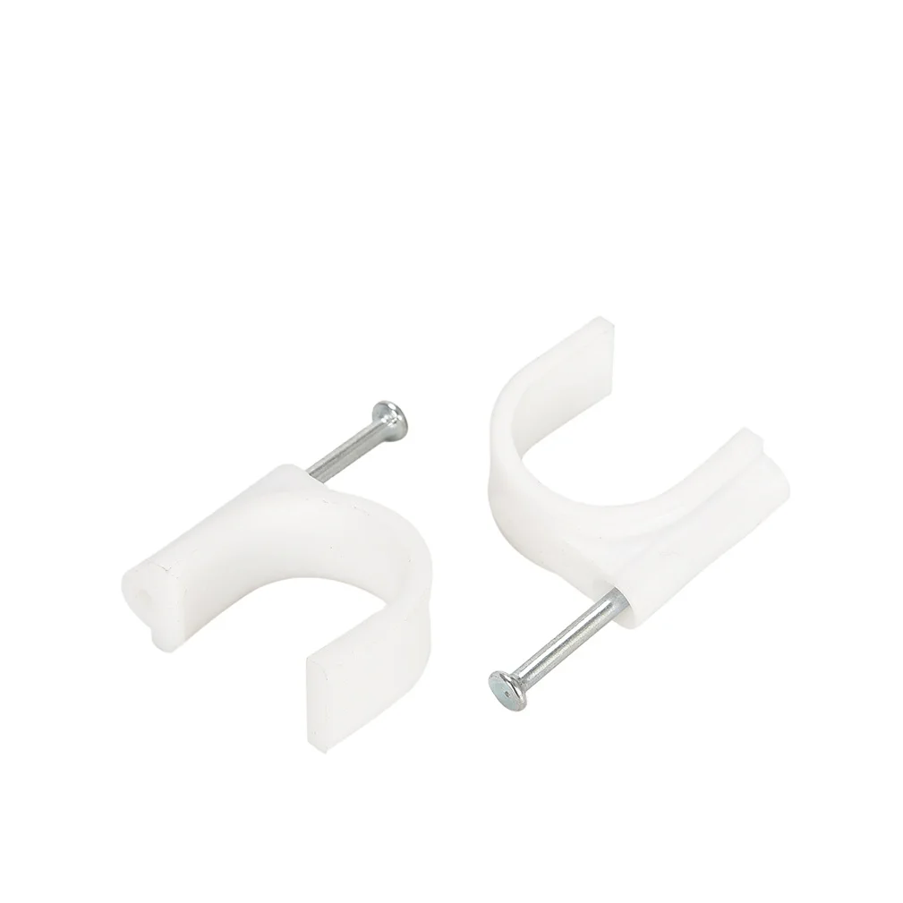 Direct Selling Corrosion And Cold Resistance Pvc Cable Clamp Plastic Clamp For Cable