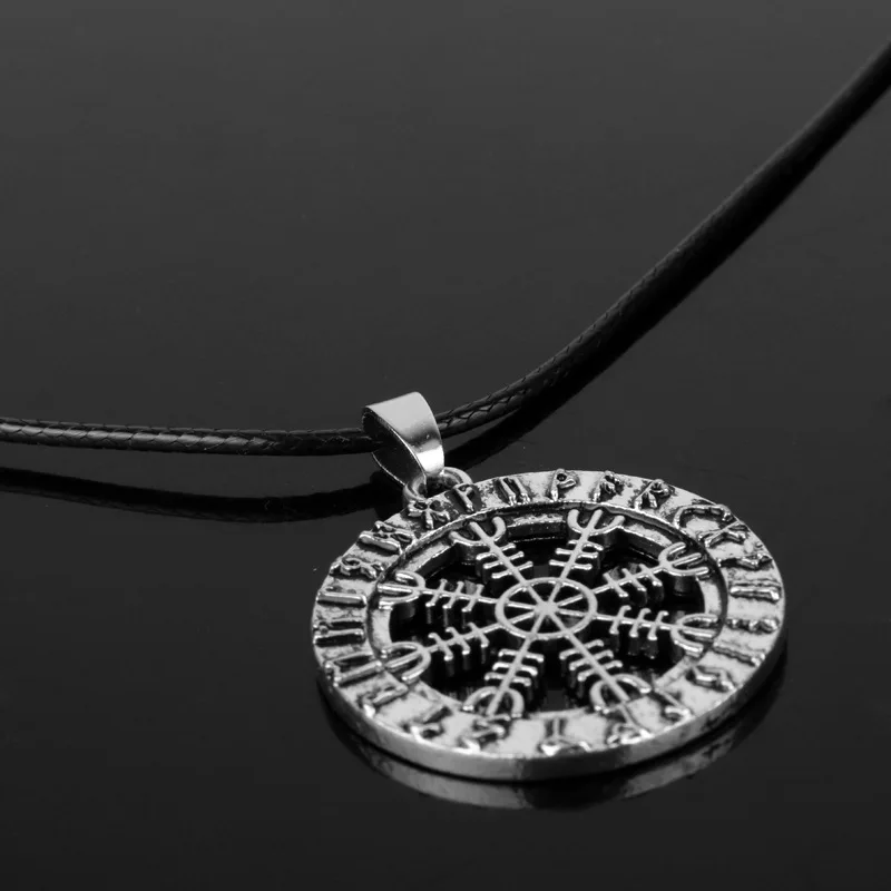 Wicing Norse Viking Amulet Symbol Odin Logo Pendant Necklace