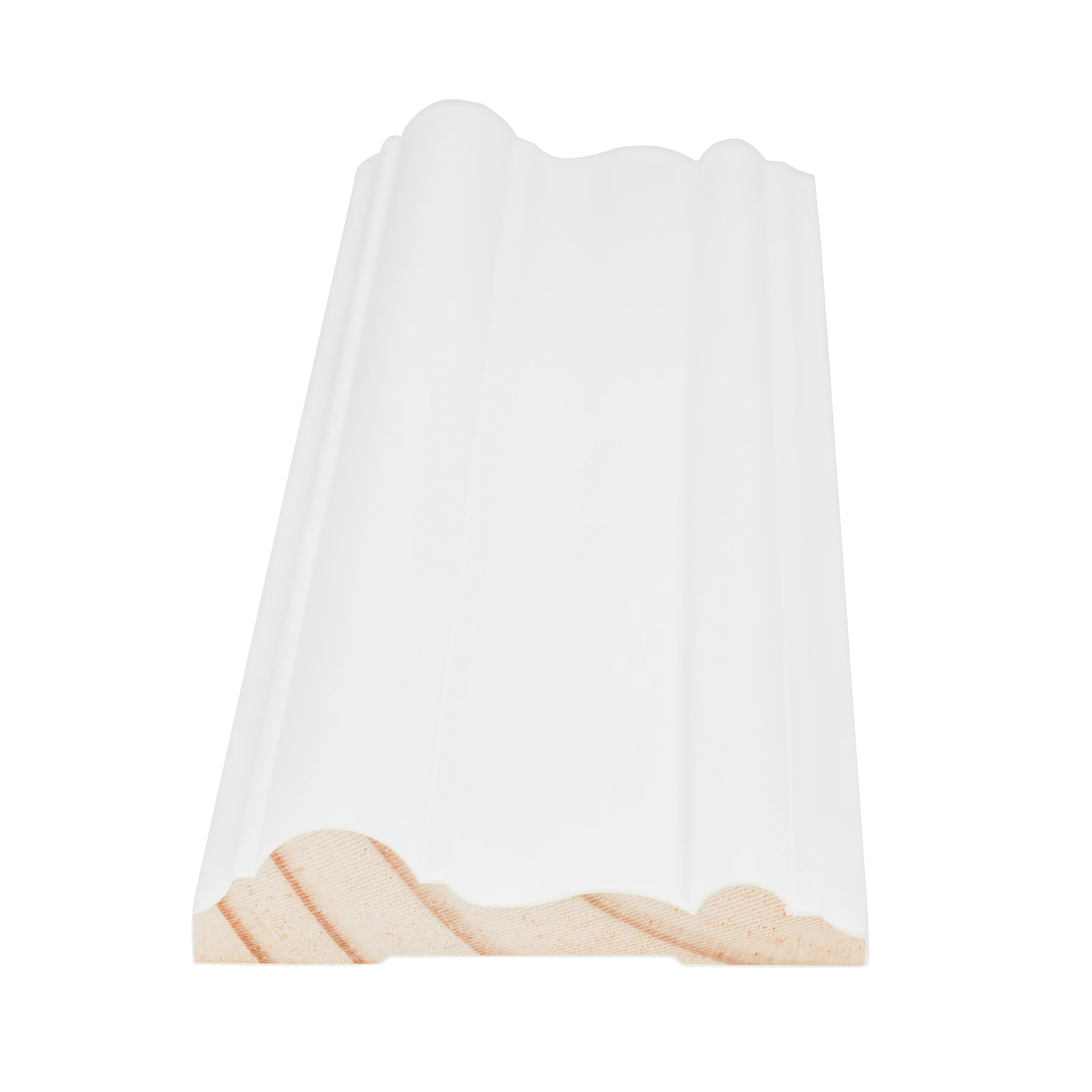 Modern White Primed Pine MDF LVL Colonial Skirting Water-Proof Flexible Wood Moulding Popular Design Model Number Crown Moulding