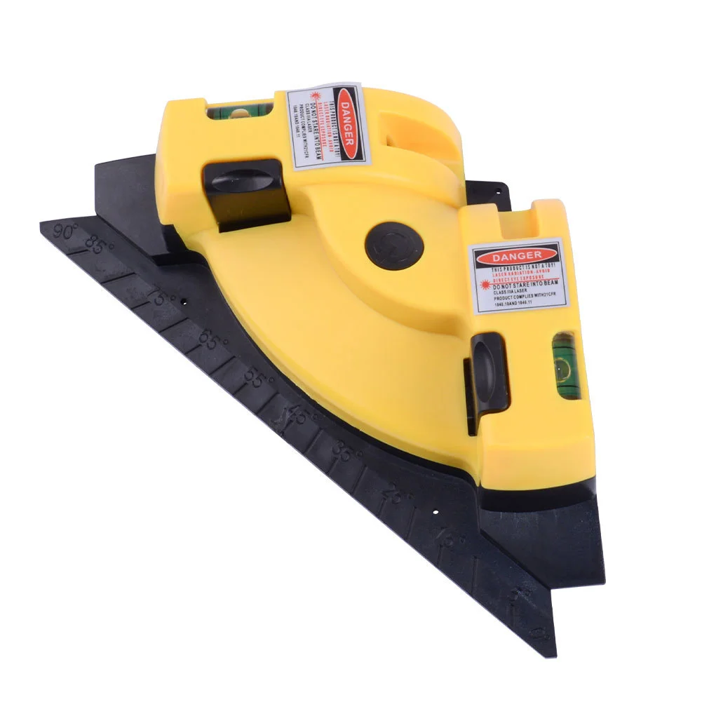 90 degree laser right angle laser level meter lv01red multi line and measure