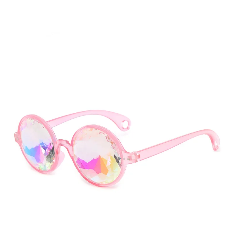 Wenzhou Zhejiang China Manufacturer Kaleidoscope Glasses Fashion Party Night Show Colourful Sunglasses Caleidoscoop Glasses