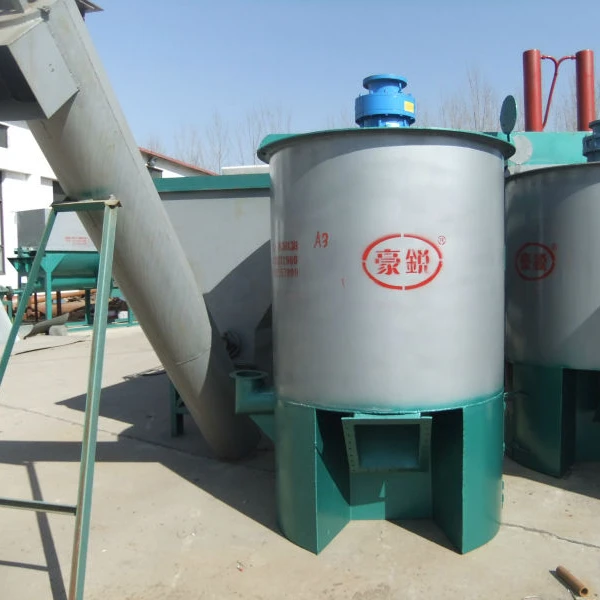 Hot wash tank, Pet flakes hot washing tank, Hot washer