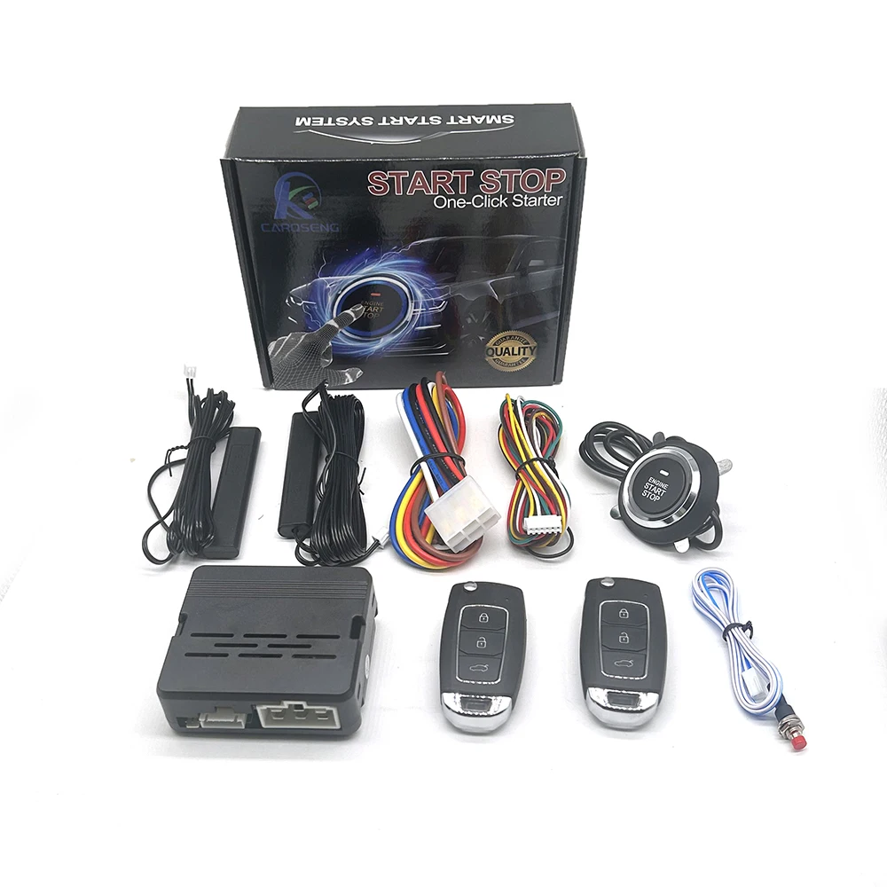 Universal Car Key for Remote Start Ignition system With Car Alarms Central Locking Anti-theft Kit for Vehicle Toyota Nissan