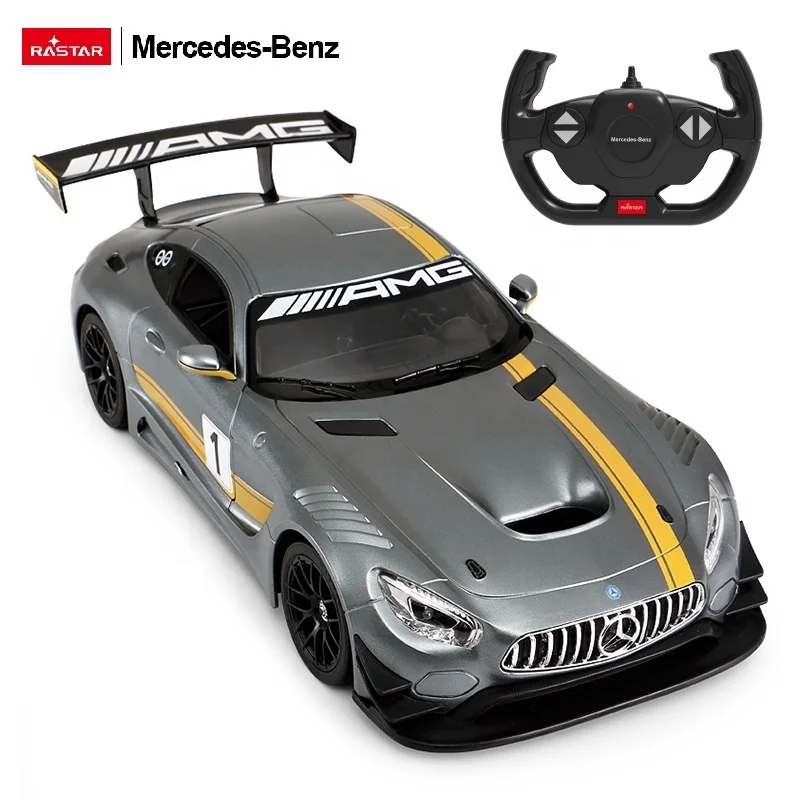 RASTAR RC автомобиль игрушки 1 14 пульт дистанционного управления гоночные автомобили электрический 2 4 г Радиоуправление игрушечный модель Mercedes AMG GT3 производительность