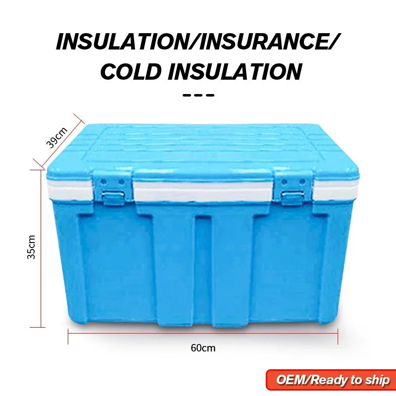 Rebornsun 2022 camping food storage 45L PP trekking travel cooler box