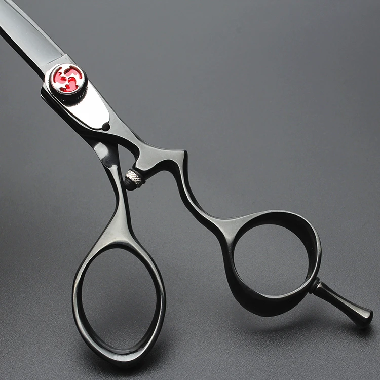 Japanese Black Elastic Paint Band Logo Professional Barber Scissors