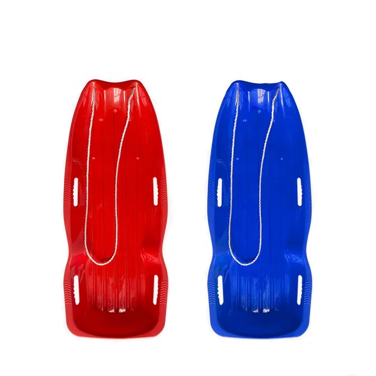 48 inch 1.2m strong utility snow sled High Quality Multifunctional Plastic grass sand Sled