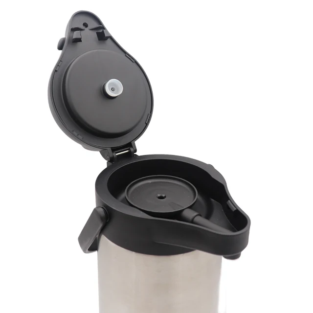 Colorful OEM Design Classic Turtle Cap 1.9L 2.2L 2.5L 3.0L Airpot Double Wall Stainless Steel Insulation Tea Water Dispenser