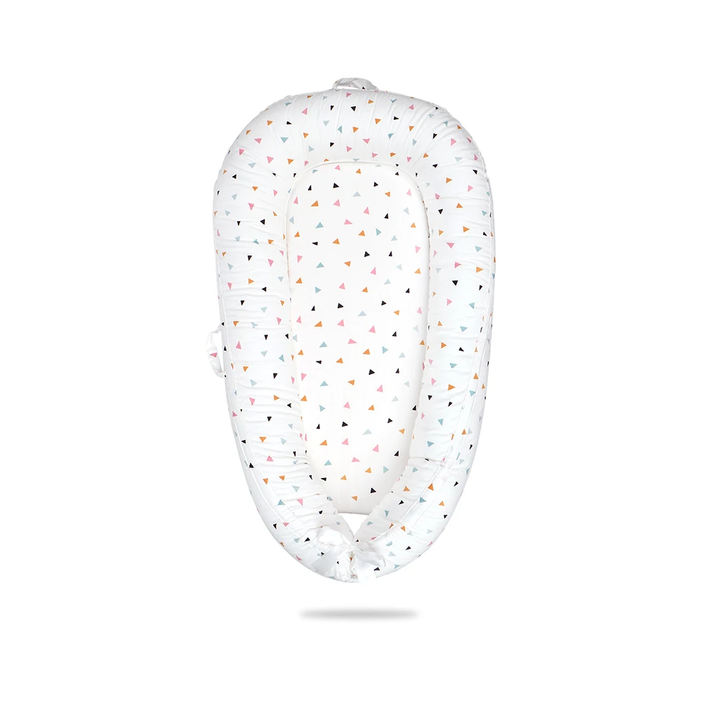 New Design Washable Travel Cradle Cushion for Folding Baby Nest Nursery Sleeping Nest