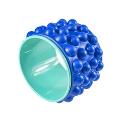 3D Hard customized Massage EVA ABS eco back roller anti slip yoga massage wheel