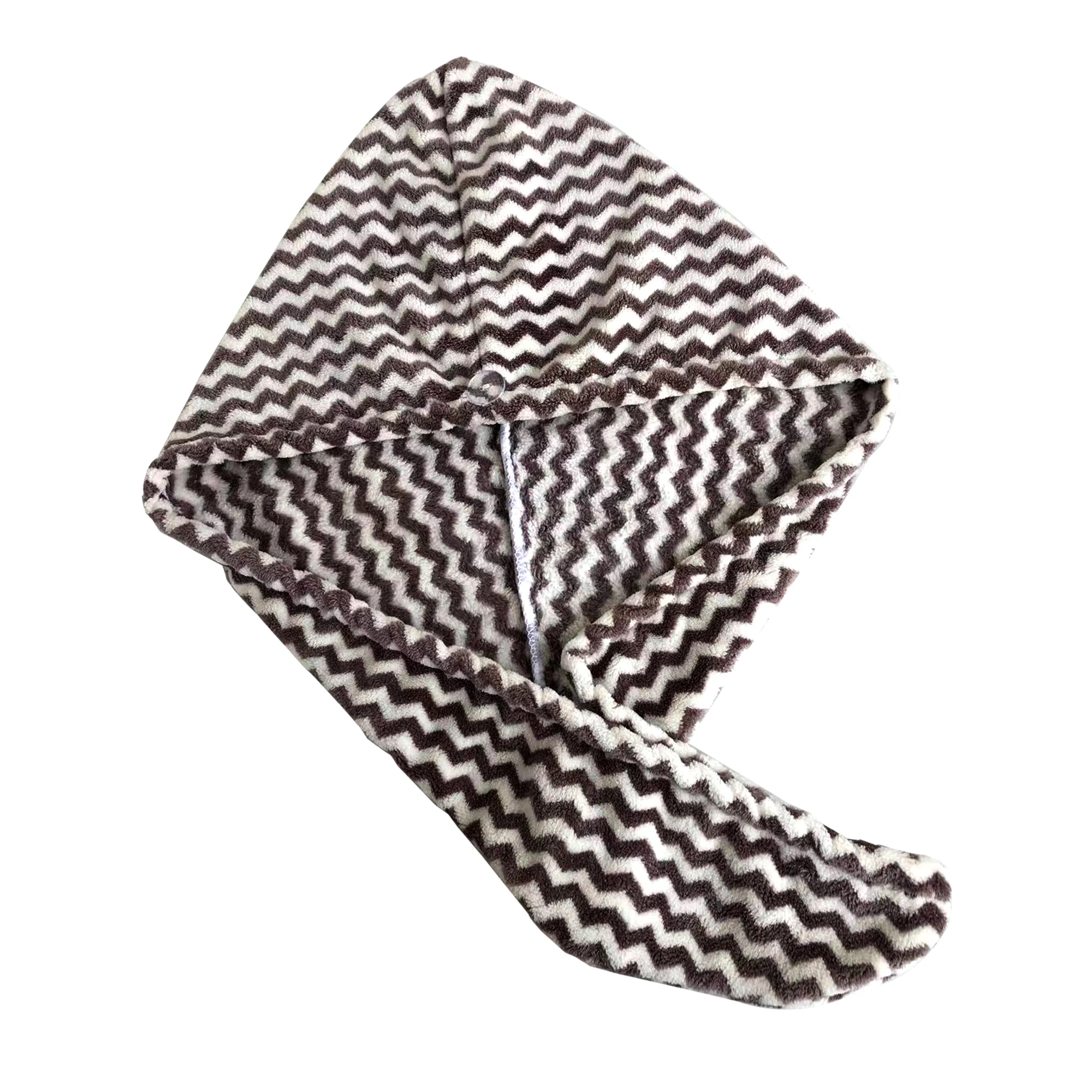 Quick Dry Wrap Microfiber Hair Towel Girls Ladies Customized Hair Towels