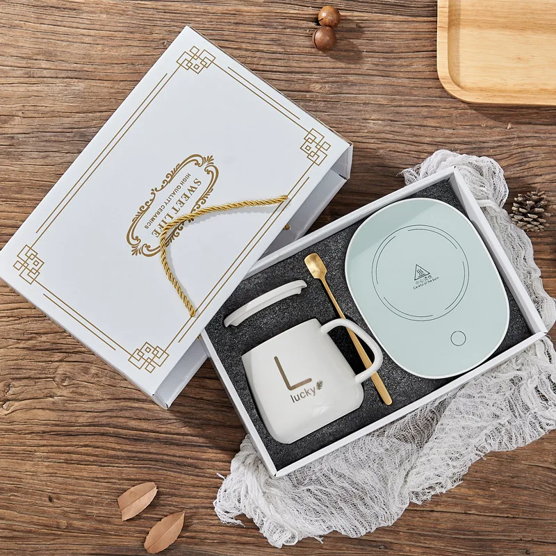 Coffee Mug Warmer Pad Cup Heater Coaster Constant Temperature Heating USB Electric Mug Mat Set Milk Tea Water Home Office Gift