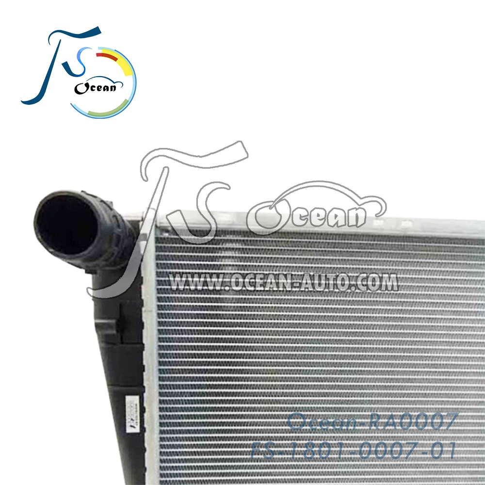 Performance Aluminum Racing Radiator For BMW X3 E83 (2003-2011) Brazed Aluminum-Plastic 17113415693 RA0007