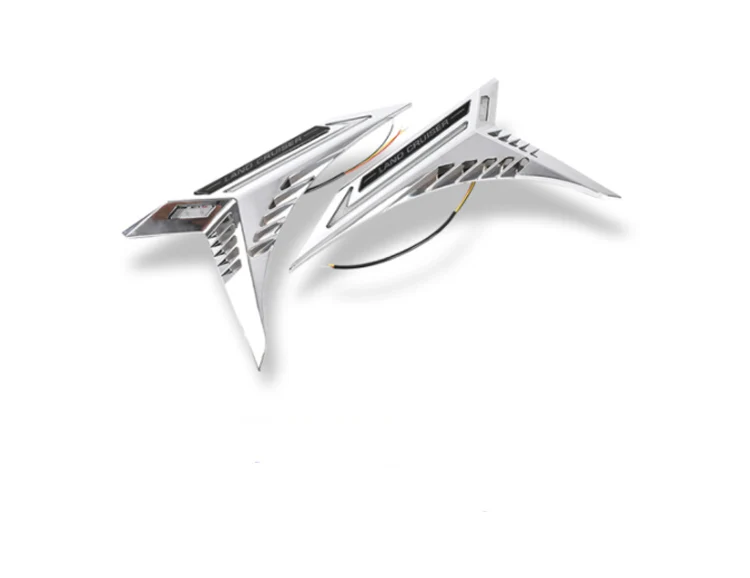 Exterior Accessory Car Fender Flare Stickers for Prado/Land Cruiser 2018 2019 2020 Fender Light