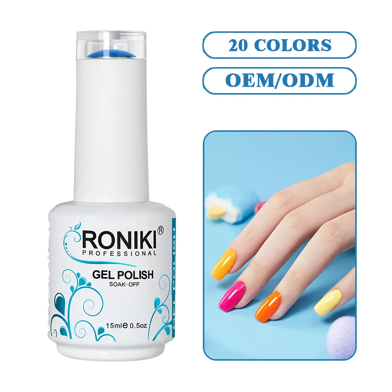 RONIKI TPO HEMA free private label oem best quality soak off uv led gel nail polish wholesale customized gel polish