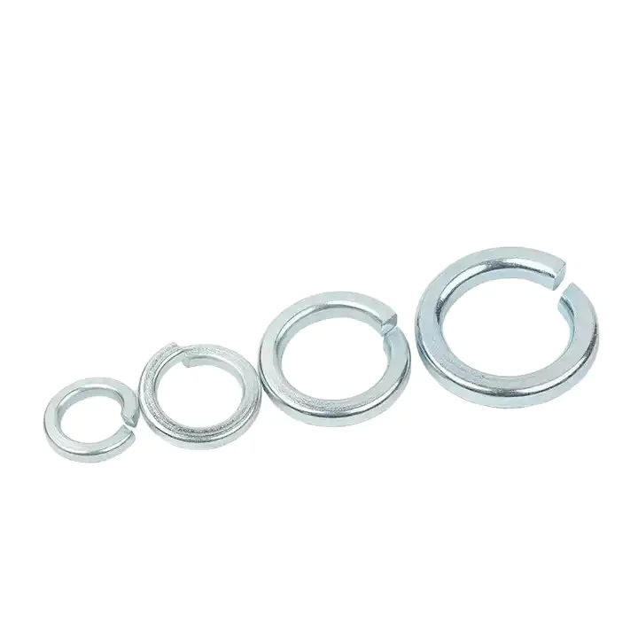 FAST China Manufacturer M3-M36 Spring Washers Carbon Steel Galvanized Metal Open Lock Washers DIN7980