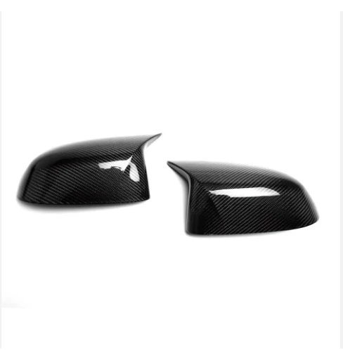 For Tesla Model 3 Y S 2012-2024 Highland ABS Carbon Fiber Car Side Rearview Mirror Cover Replacement all stock