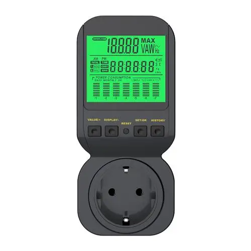 Various Kinds Of Plug Energy Power Meter Socket with Electricity Usage Monitors Calculates Electricity Expenses