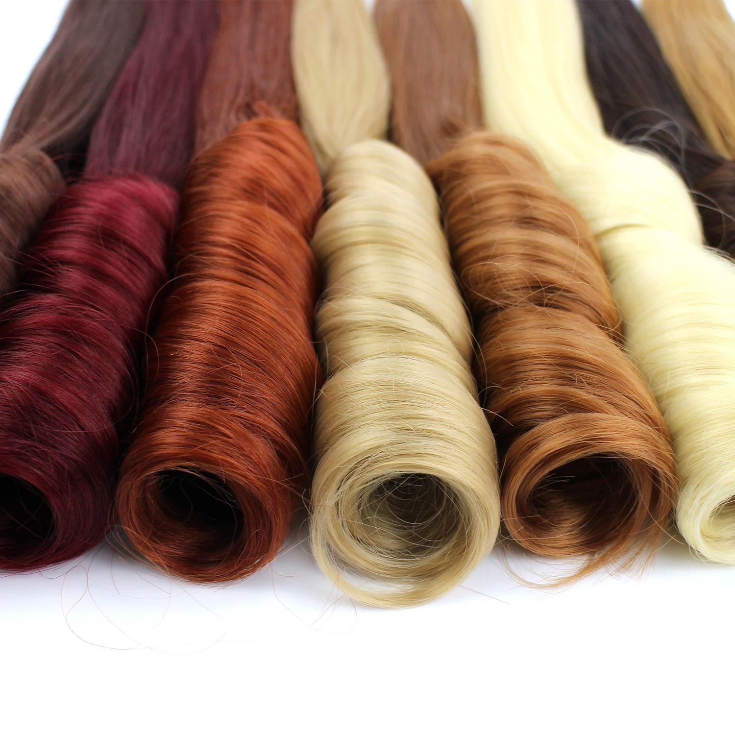 14 18 22 24 inch Loose Wavy Spanish Curly Braids Hair french curly crochet hair Spiral Curly Crochet Braiding Hair