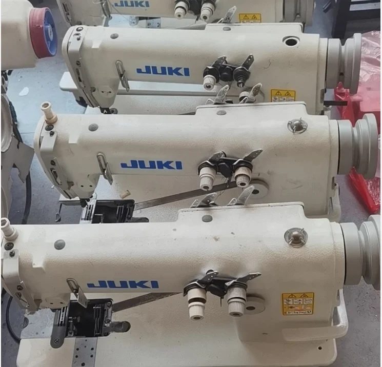 jukis 380 high speed sewing machine double needle chainstitch sewing machine