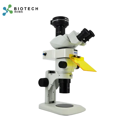 
Scientific grade stereo-fluorescence microscope 