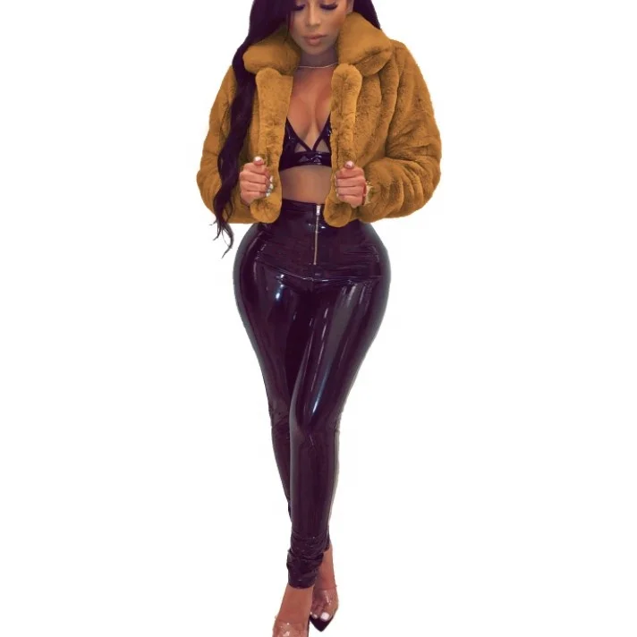 plus size winter fall 2021 fox faux fur puffer jackets coats for women fashion clothing bubble fur top cardigans coat for ladies