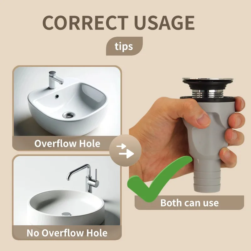 Bathroom Wash Basin Drain Flexible Pipe Anti Clog Kitchen Sink Foldable Drainer Stainless Steel Sink Basin Waste Drain Filter