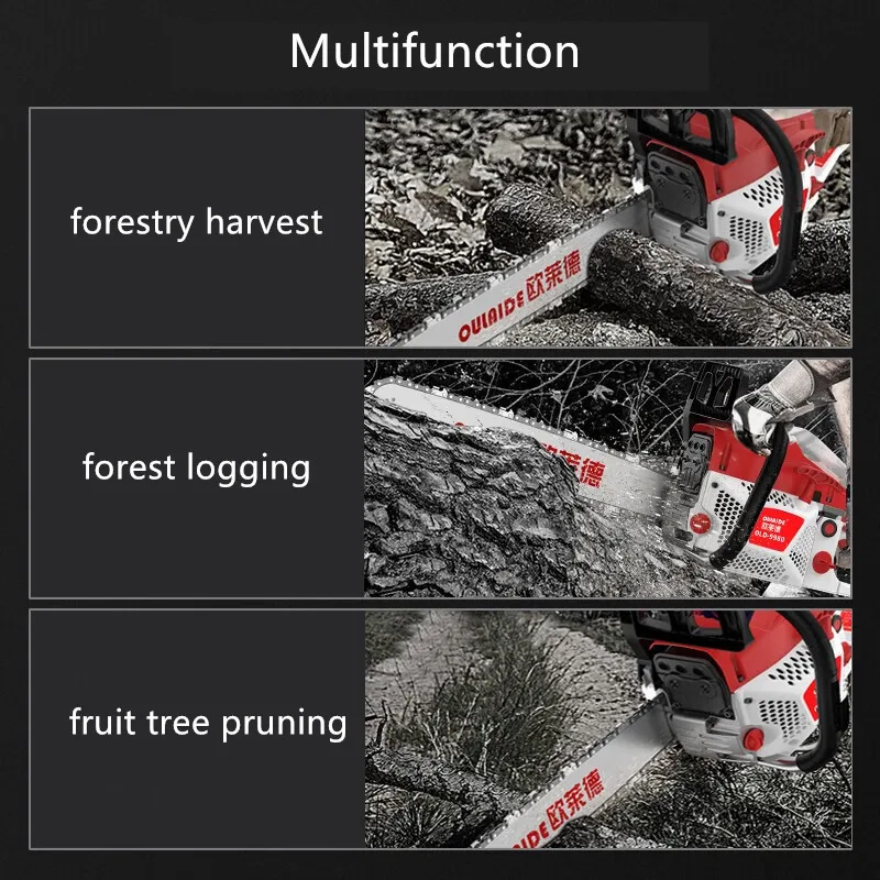 WHAMX china 20 inch 5800w wood cutting garden tool petrol gasoline chainsaw