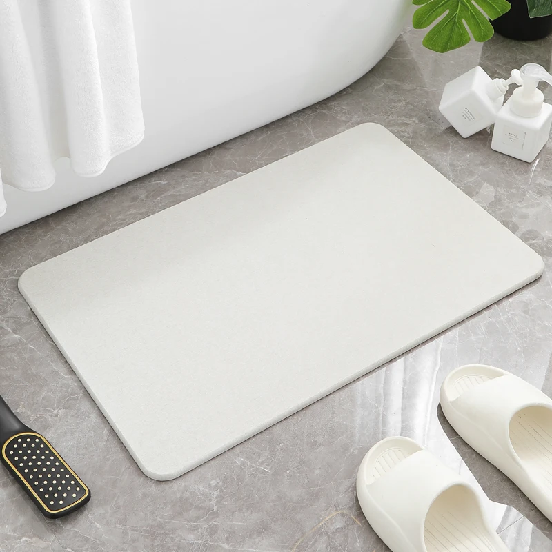 tub suction diatomite customize diatomaceous bottom shower thin marble gel bathroom tub modern floor modern custom hard bath mat