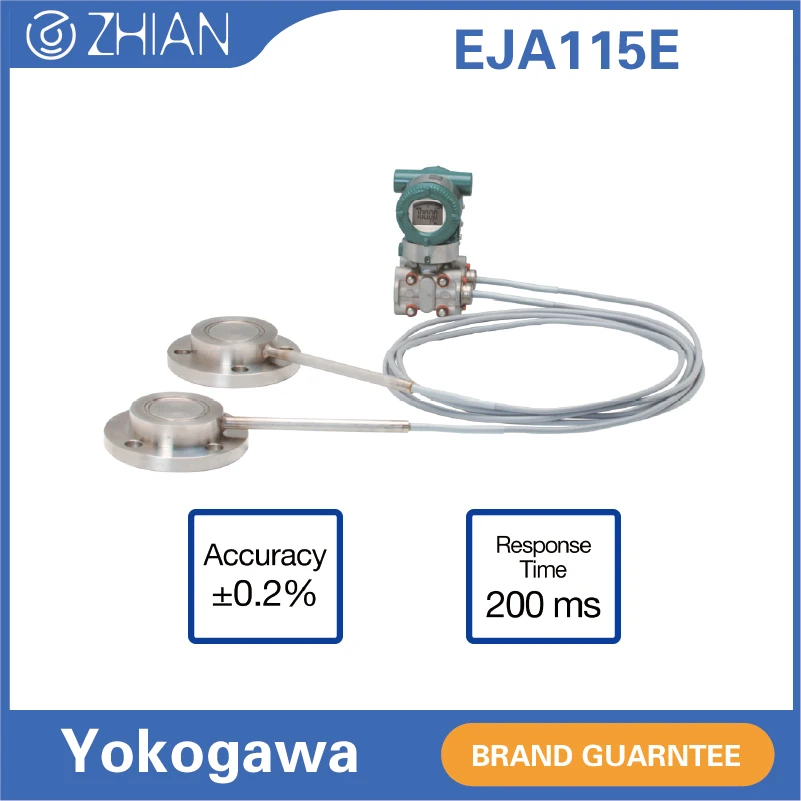 Датчик диафрагмы Yokogawa EJA118 DP монокристаллический кремний 4-20mA DC EJA118E датчик перепада давления