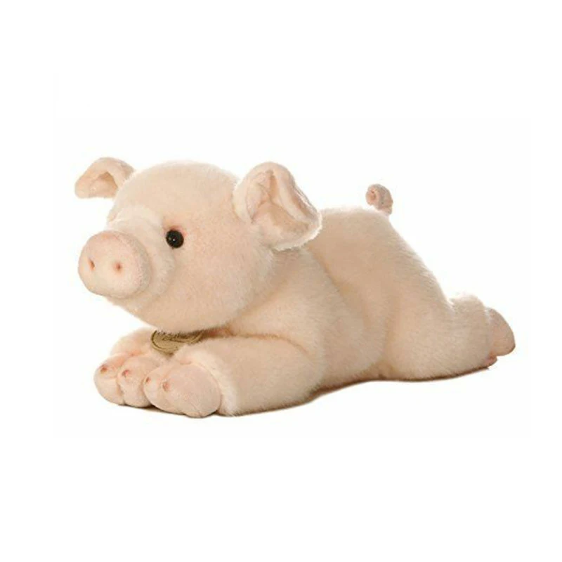 2023 Hot sale white soft stuffed custom plush pig