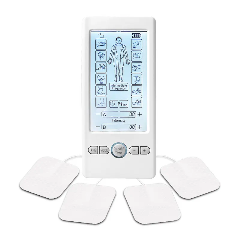 Dual Output Tens Massage Unit for Rehabilitacion Health Care Therapy Machine Pulse Muscle Stimulation Massager 12 Modes