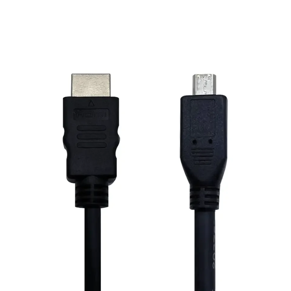 HDMI TO Micro HDMI Slim HDMI Cable 4K60HZ 36AWG HDMI2.0 A TO D Cable