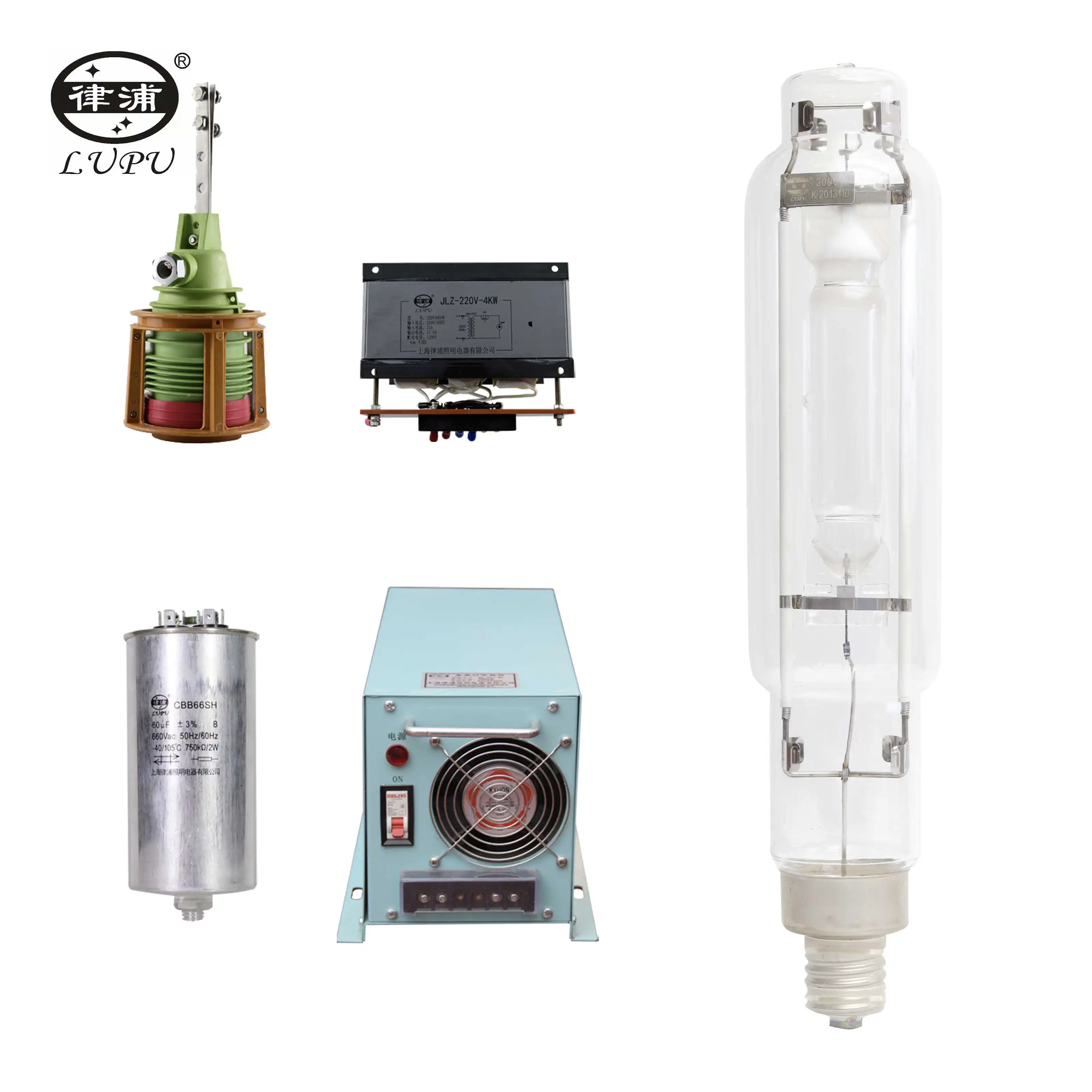 Skillful Manufacture water proof hard glass material led 4000w metal halide squid fishing lamp