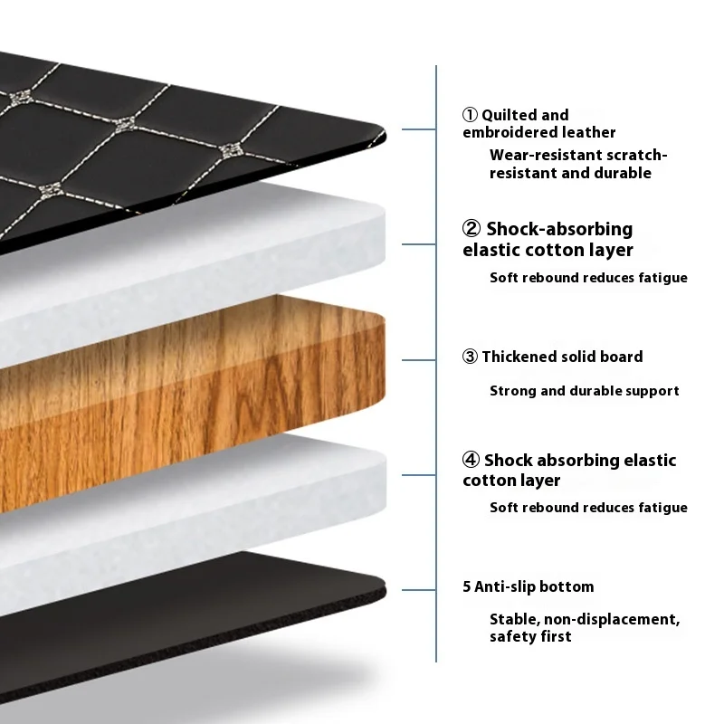 Foldable Car Rear Sleeping Mat Inflatable-Free Car Travel Camping Bed Interior Kits