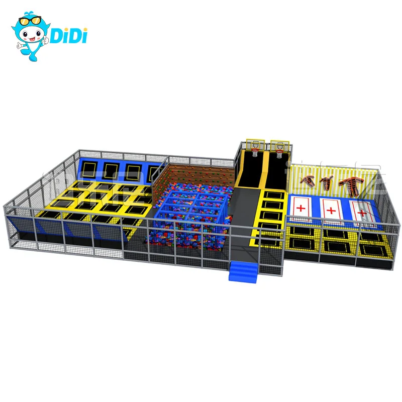 Спортивная площадка для игры в батуте