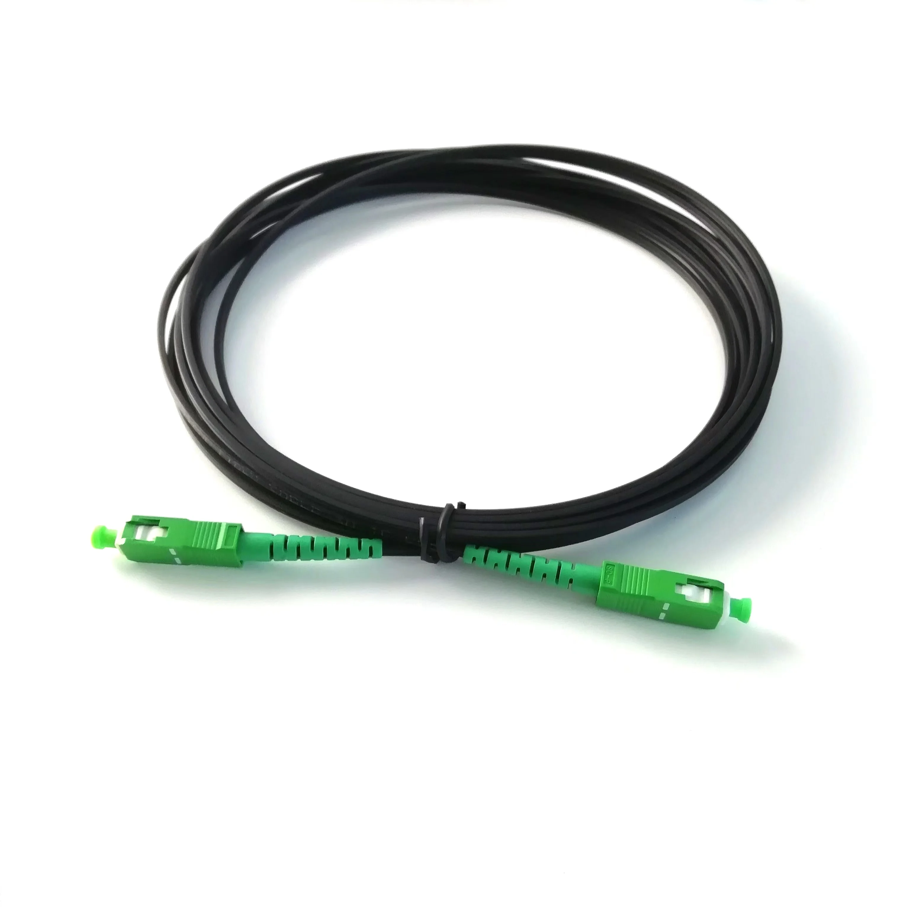 SC/APC Connector FTTH Fiber Optic Jumper Drop Cable Patch Cord