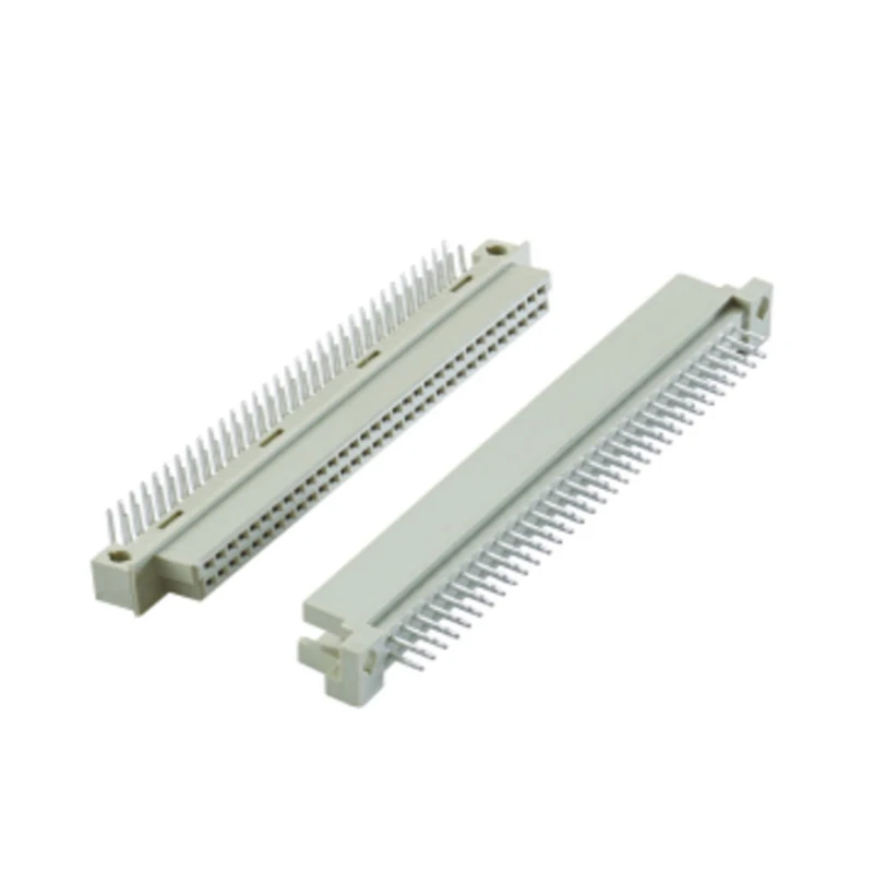 3 Rows2.54MM Pitch 96P Female 180 Degree DIP DIN Signal Euro Connector