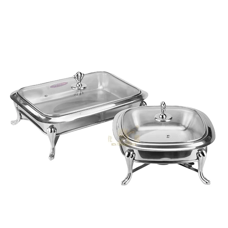 Буфетный тарелка из нержавеющей стали FT-02405 для отеля