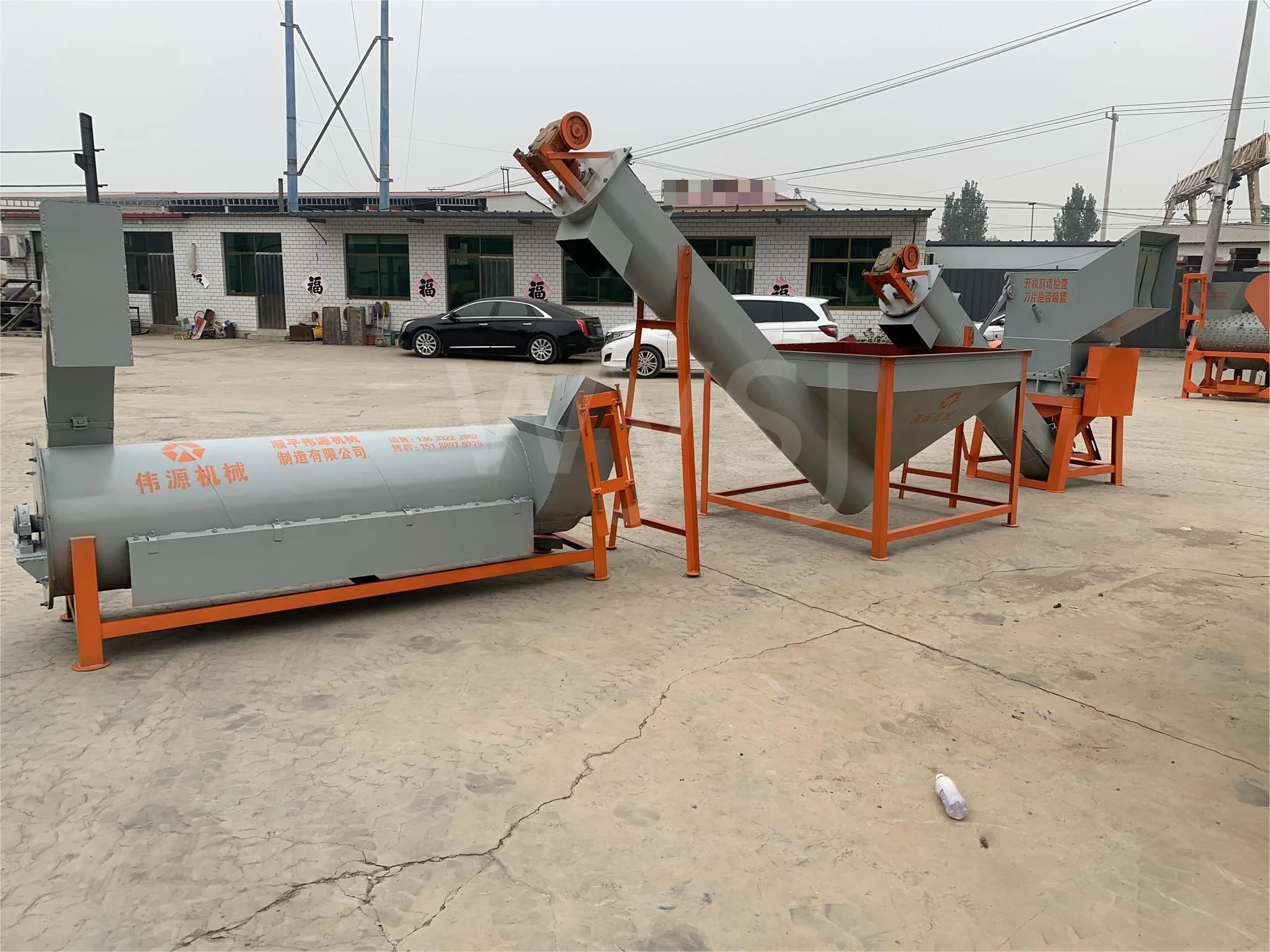 Cheap price Pe Pp Film Wash Recycling Machine/HEDP Film Bag Washing Recycling Line