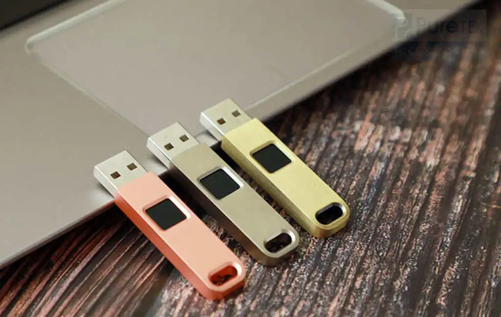 Wholesale Price Full Metal Capacitive 16Gb 32Gb 64Gb Security Fingerprint Unlock Usb Flash Drive