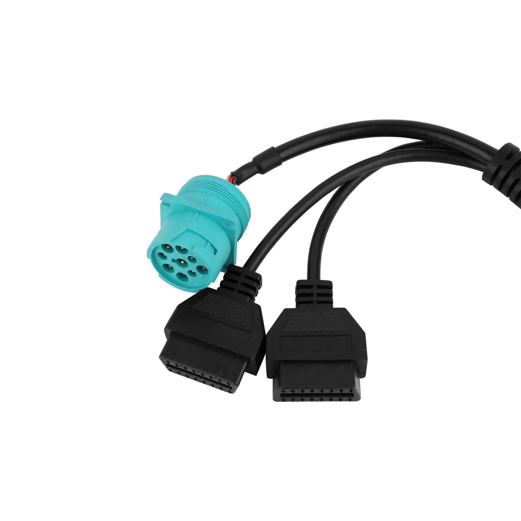 OEM ODM J1939 9PIn connector F To M OBD2 OBDII OBD connector y cable
