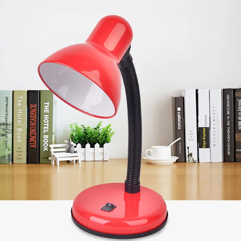 
Modern Table Lamp Simple Designs Basic Metal Flexible Hose Desk Lamp 