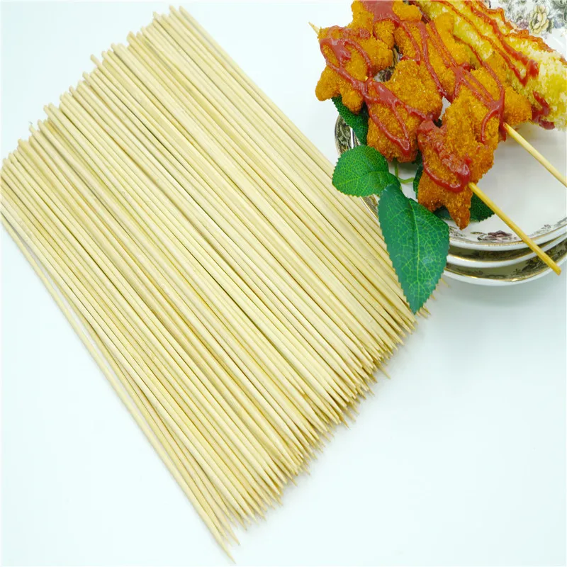 Disposable Double Stick Grill Rotisserie Custom Bamboo Bbq Skewers